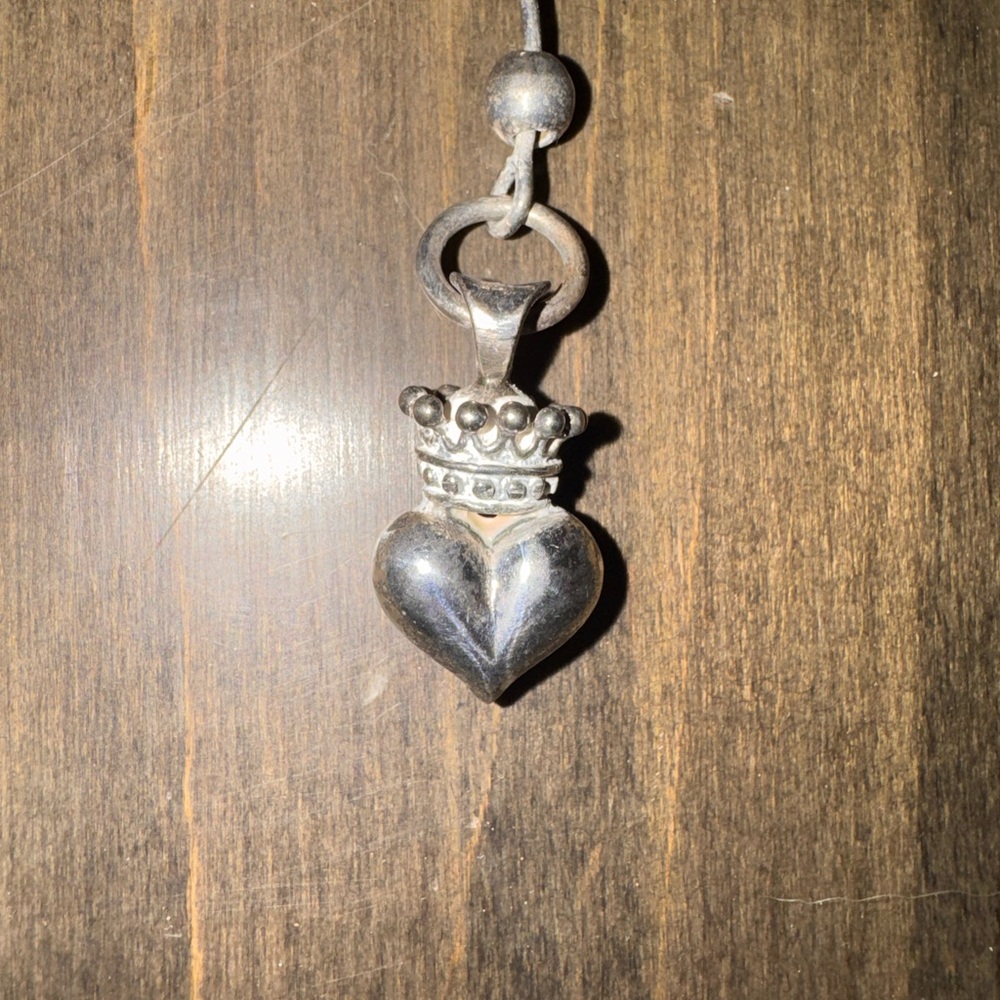 King Baby Sterling Silver ‘Rosary’ Necklace - Picture 3 of 10